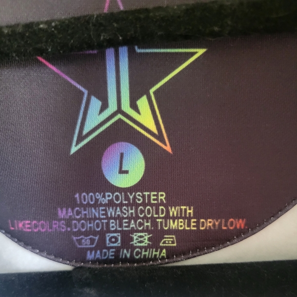 Rainbow jeffree Star track suit jacket Large - Picture 3 of 5